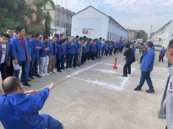 湖北昌利公司2019職工運(yùn)動(dòng)會來自各金剛石鋸片生產(chǎn)崗位的員工參加